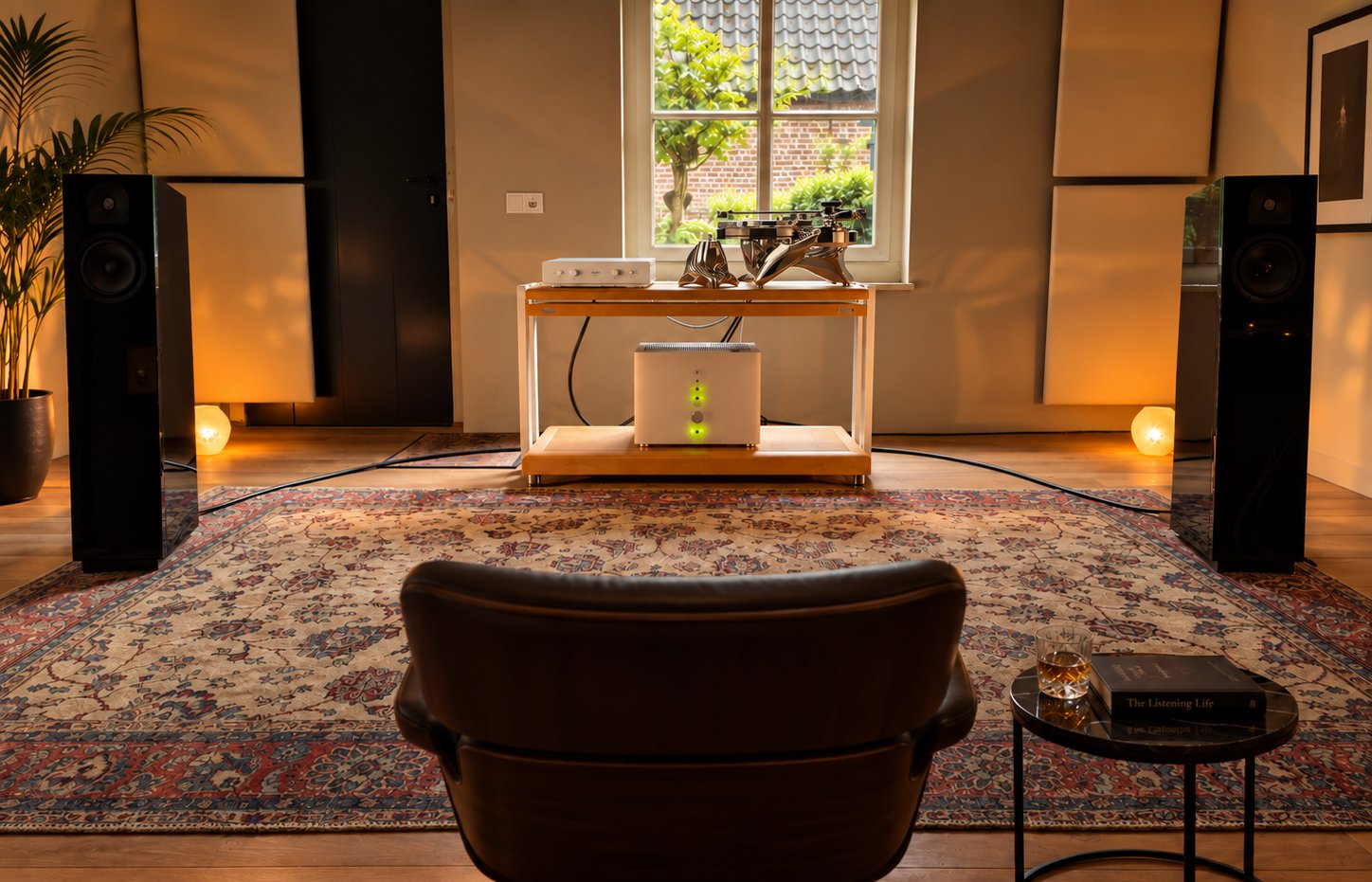 F&F hiFi demokamer Zanden Metaxas