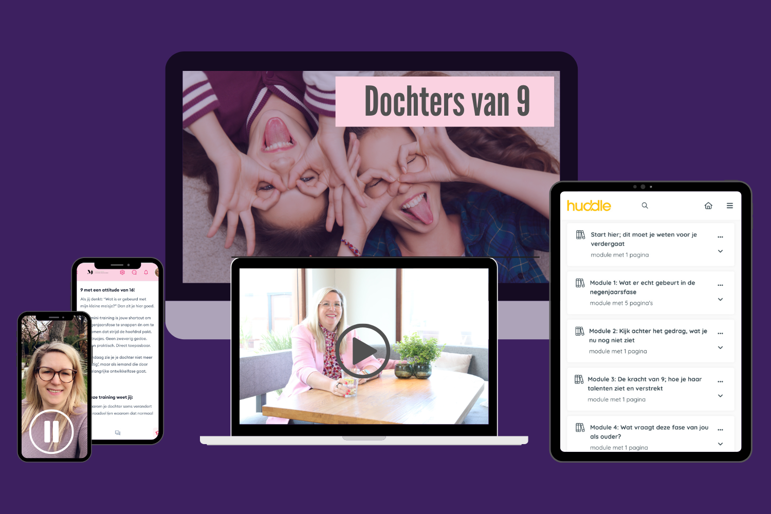 Mock-up dochters van 9