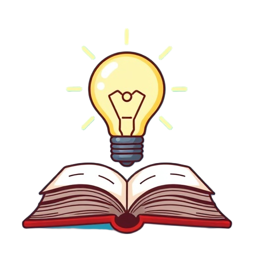 "open book" "light bulb" "gear wheels"