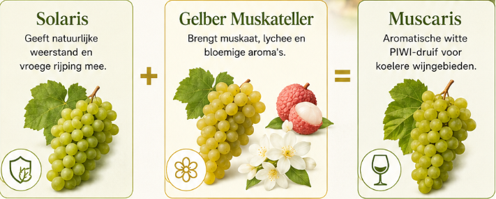 Waar komt de Muscaris vandaan