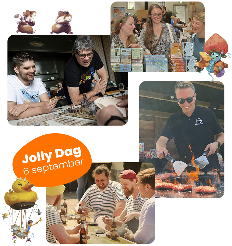 Gezelligheid op de Jolly Dutch Spellen Dag