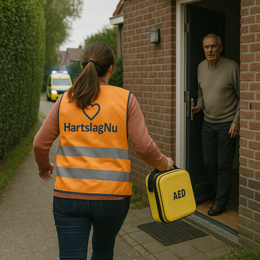 Leer alles over het burgerhulpverleningssysteem HartslagNU