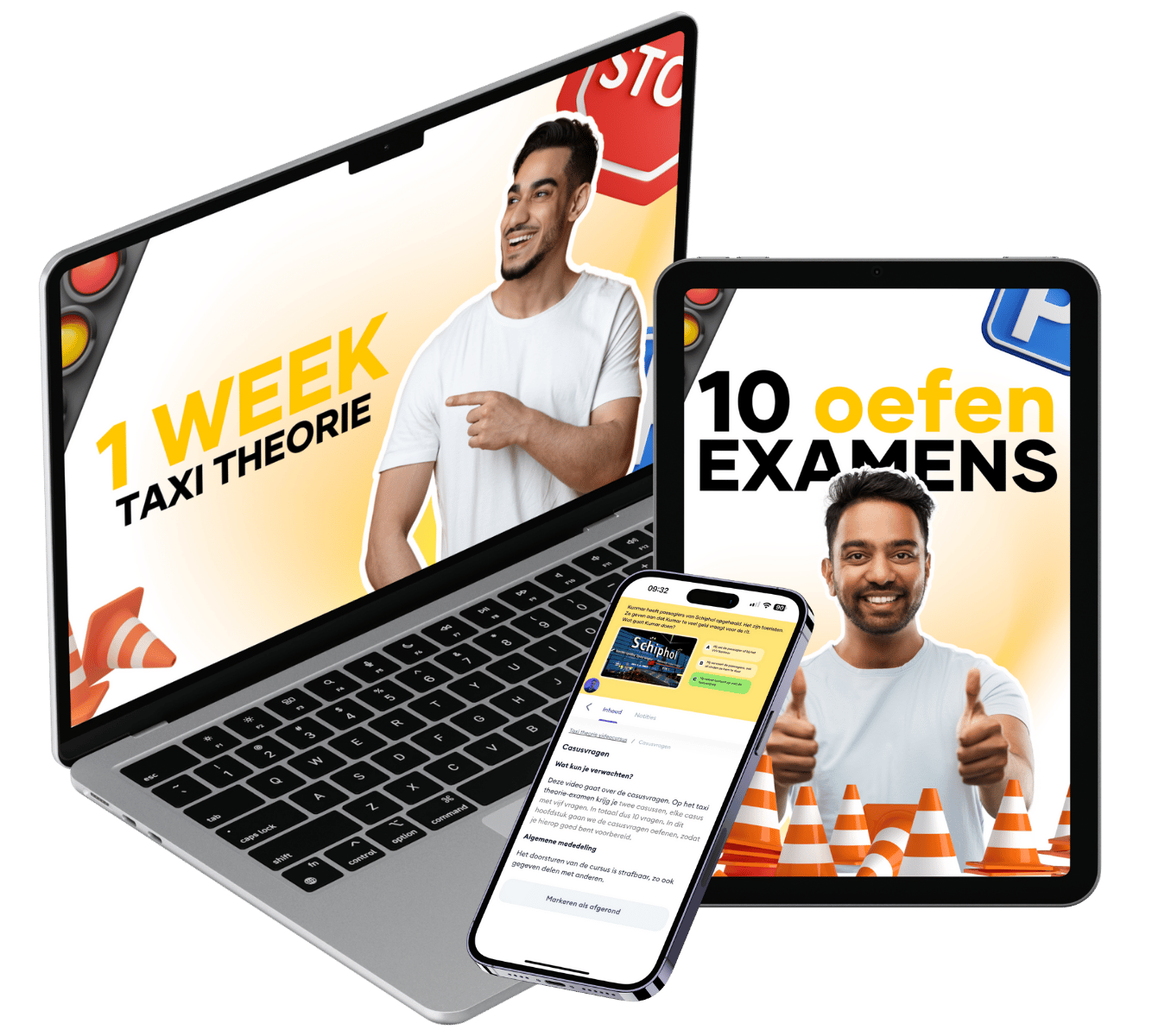 Taxi theorie oefenen 1 week