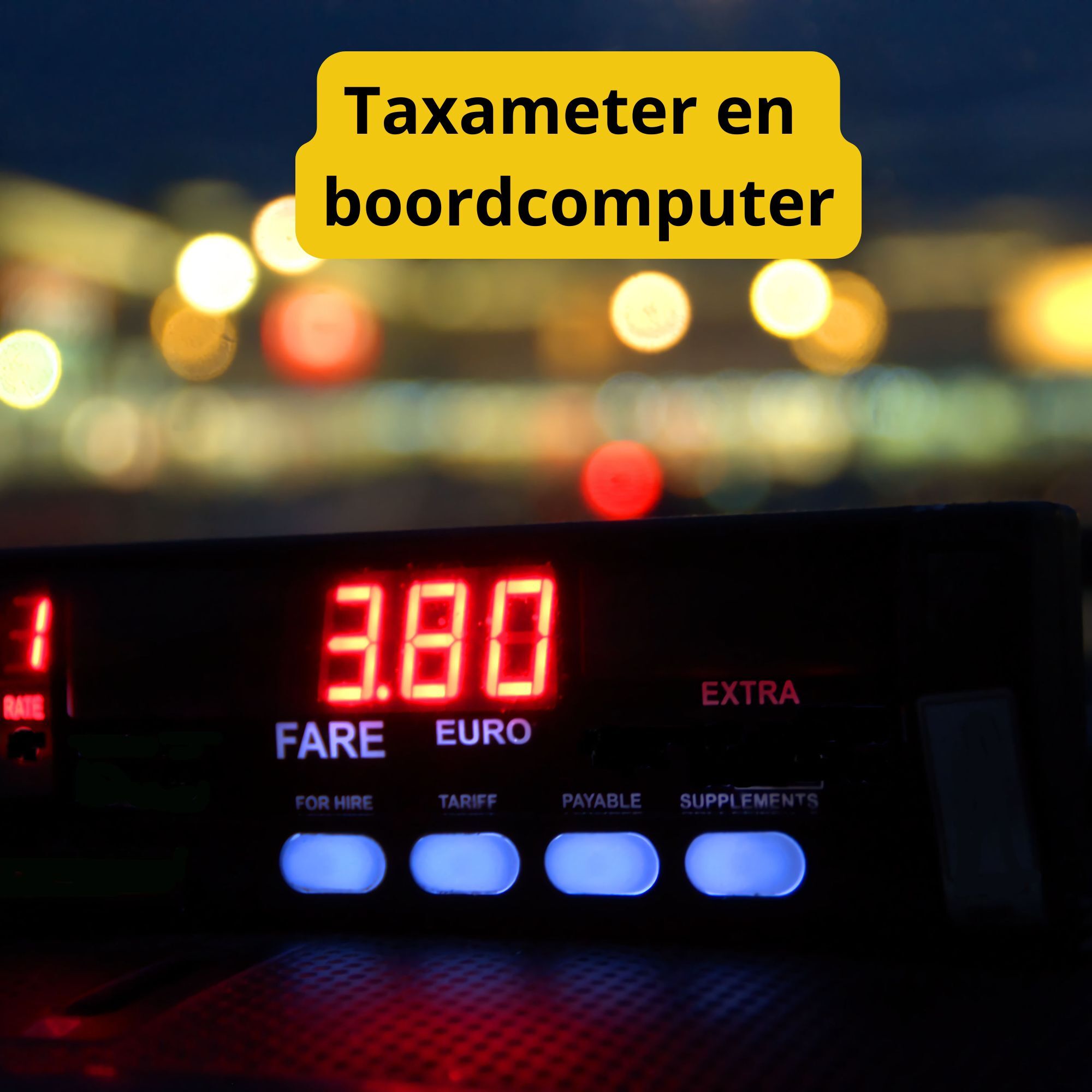 Taxameter en boordcomputer