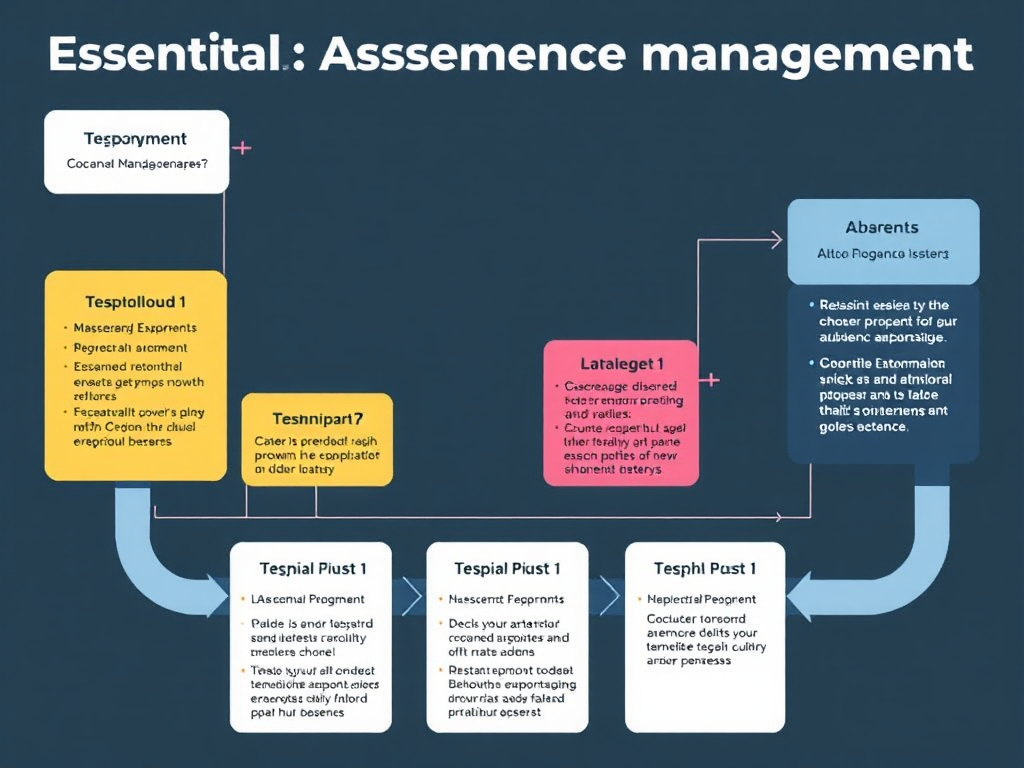 Een flowchart over afwezigheidsmanagement met stappen en verantwoordelijkheden.