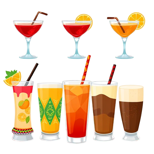 "seven colorful drinks" "handmade bracelets" "African patterns" "hibiscus tea" "spiced chai" "creamy ugali drink" "cultural symbols" "warm hospitality"