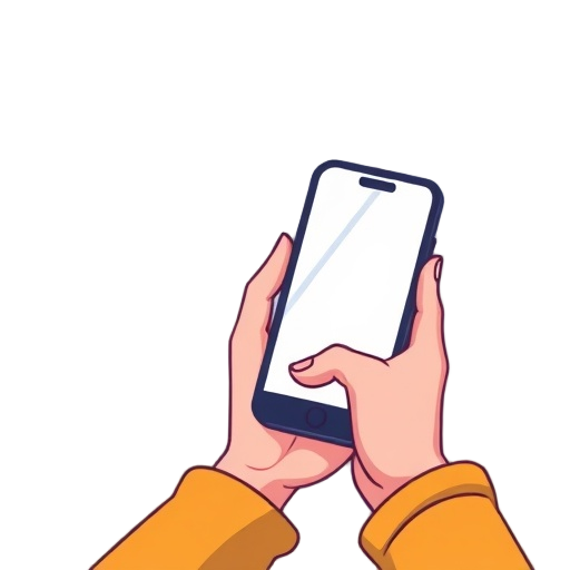 "relaxing phone" "hand holding smartphone" "soft glowing light"