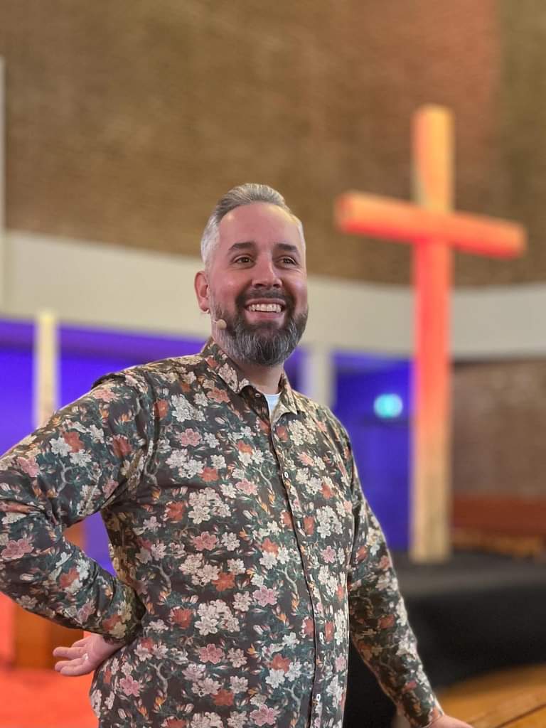 Richard Hattink tijdens een lezing