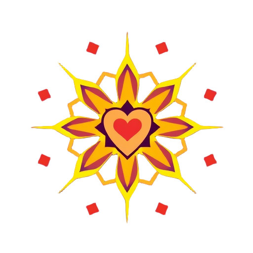 "heart chakra" "radiant energy" "calm breath"