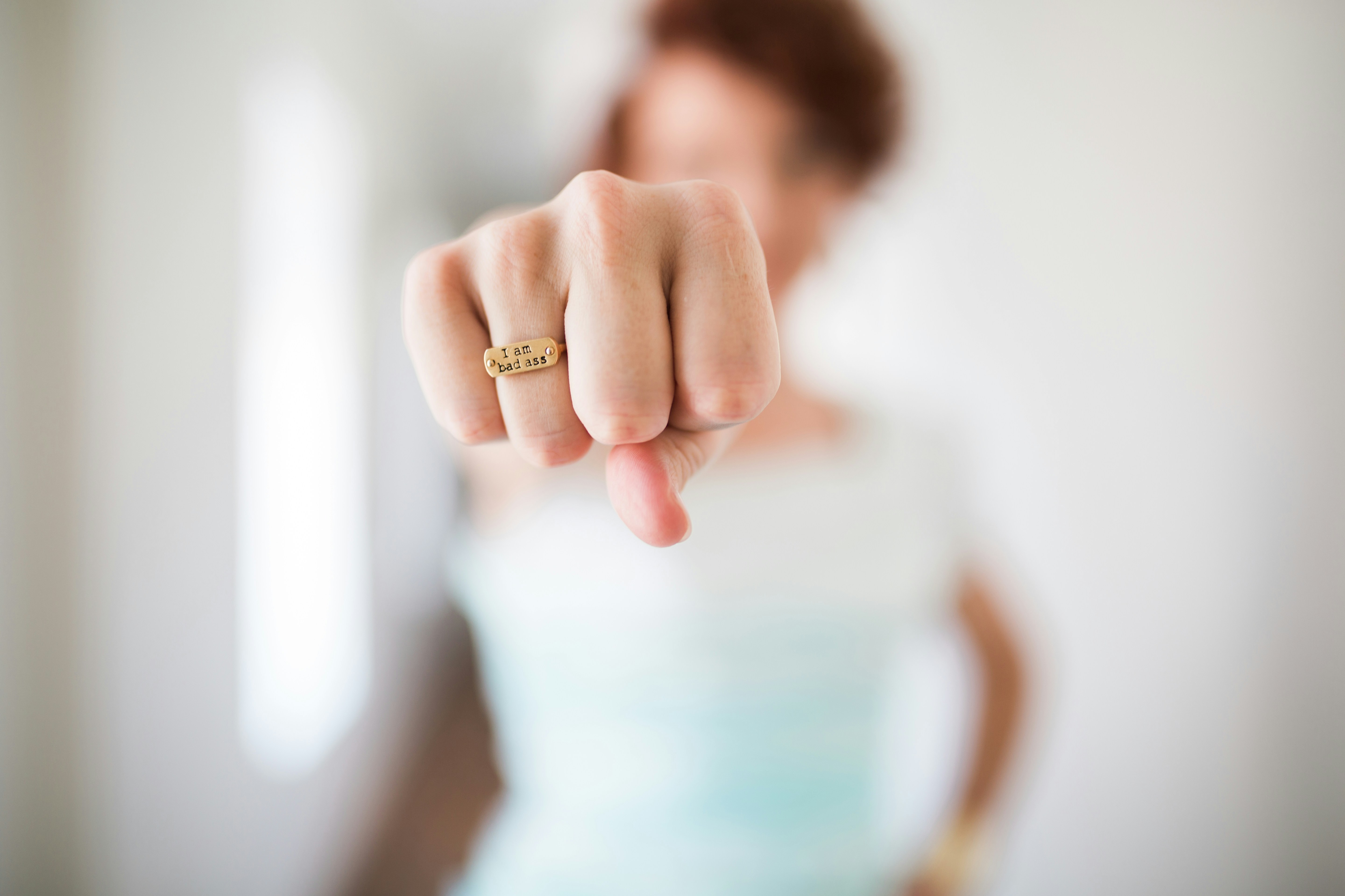 During a shoot with 15 divorced exMormon women, one of them said “can I just get a picture of my ring.” A custom gift from a friend, writ with her daily mantra. Of course I said…yes.