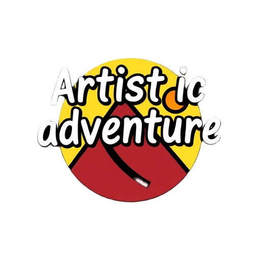 Logo met de tekst "Artist ic adventure".