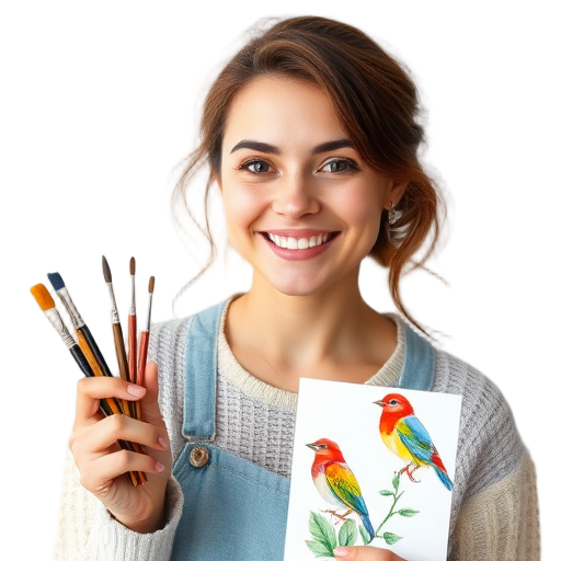A person smiling to the camera with a white background looking like