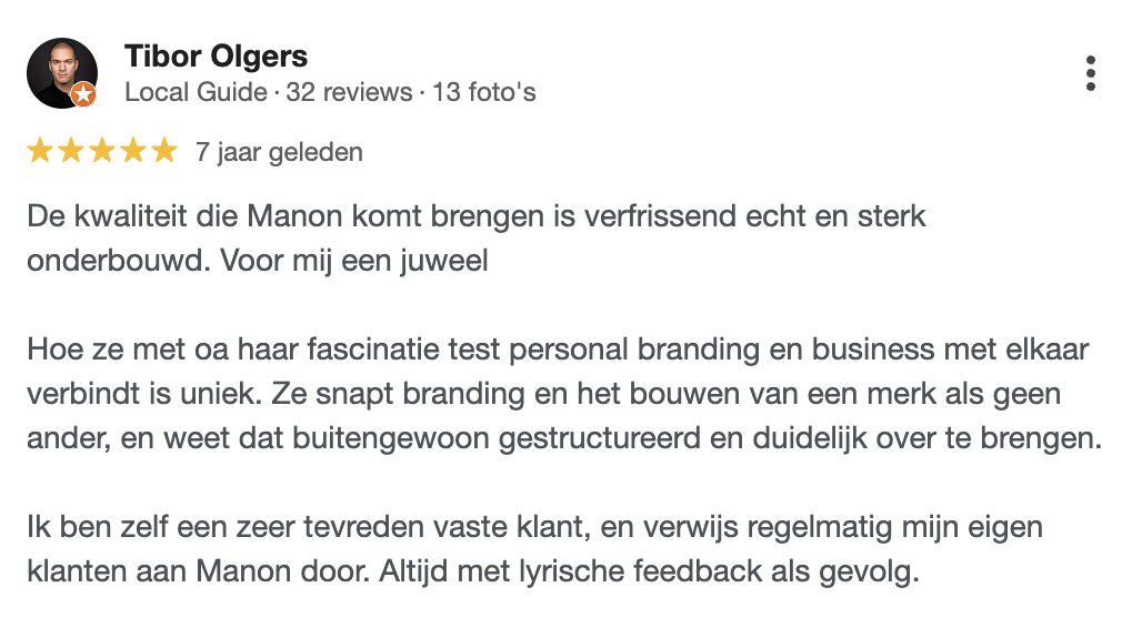tibor olgers reviews