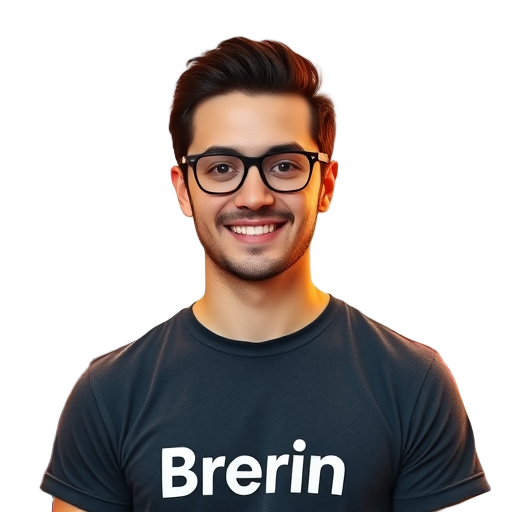 A person smiling to the camera with a white background looking like