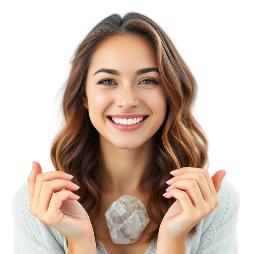A person smiling to the camera with a white background looking like