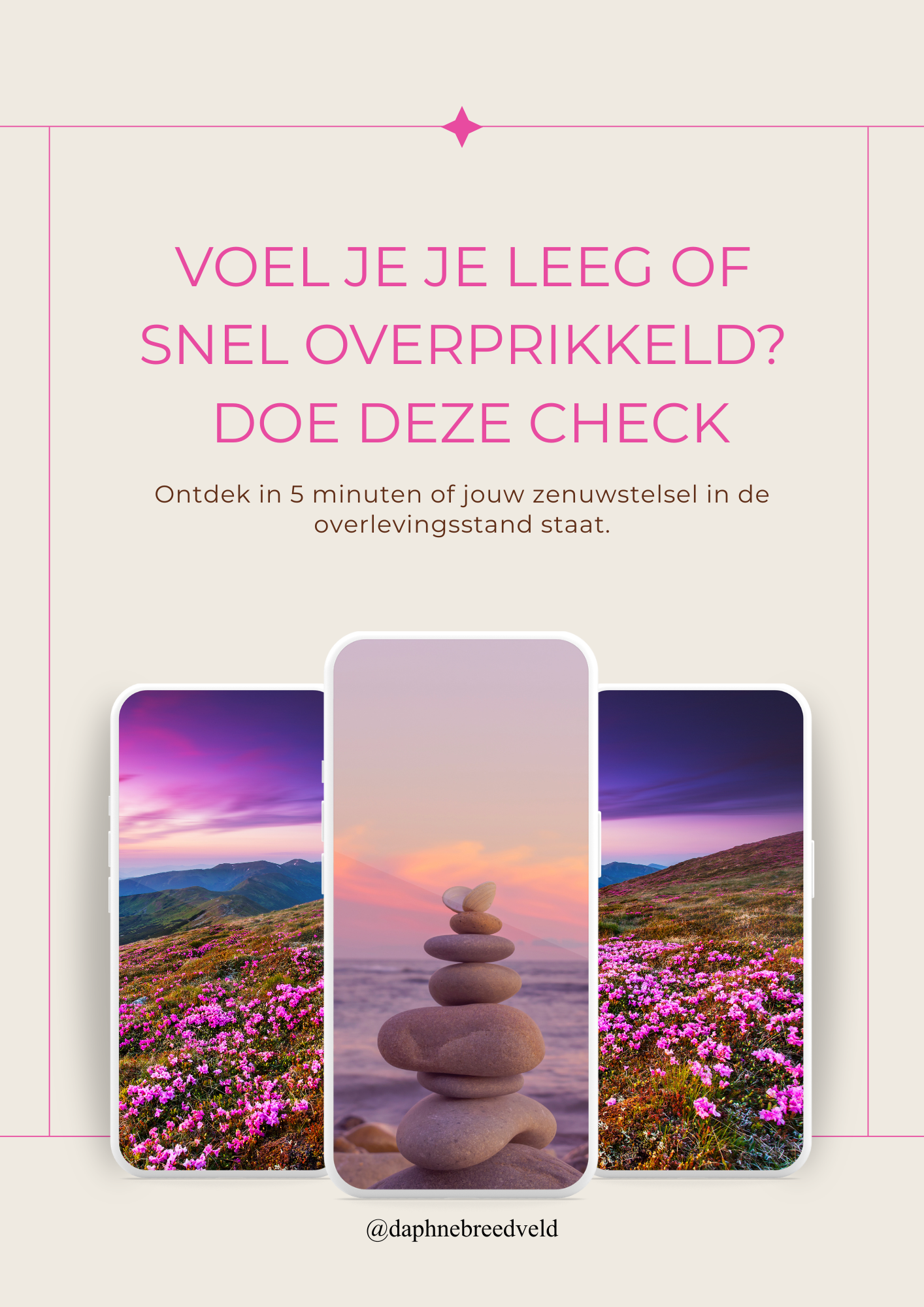 Voel je je leeg of snel overprikkeld Doe deze check via Daphne Breedveld HSP Coach