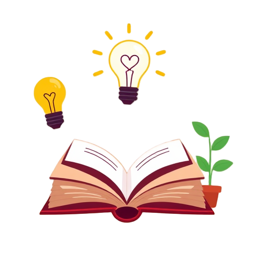 "seven secrets" "open book" "light bulb" "heart passion" "connected hands" "gift box" "growing plant"