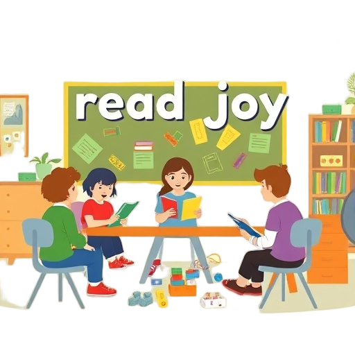 "read joy" "creative classroom" "students engaging" "storytelling" "multimodal learning" "paper crafts" "LEGO blocks" "vlog poster theater" "teacher guiding" "spark of inspiration""