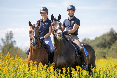 Bastiaan de Recht en Amber Koppen van De Recht Dressage Center