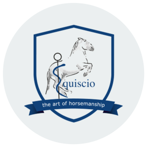 Logo Equiscio, begeleiding bij training en revalidatie van paarden