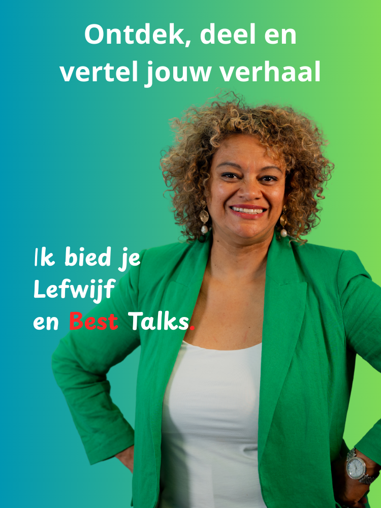 Lucinda Douglas, initiator van Lefwijf Becoming Me! en Best Talks.