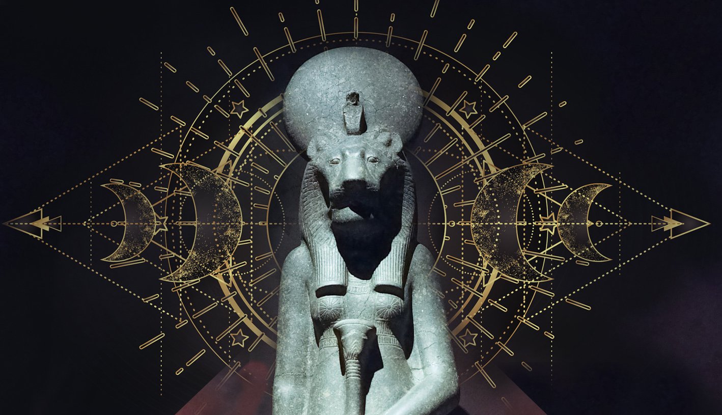 chakra healing met Sekhmet