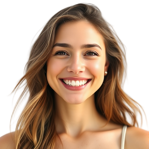 A person smiling to the camera with a white background looking like