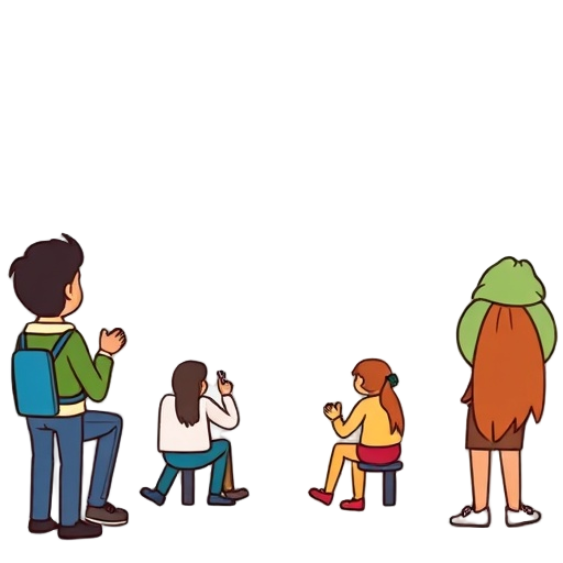 Carefully describe an image in great detail that needs to generate, use quotes to split visual things. You MAY only use up to 3 words." "Veulen sociale ontwikkeling"