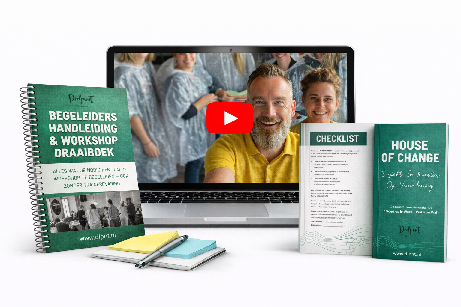 Digitale workshop over invloed en verandering en werkgeluk digitaal begeleid met je eigen team