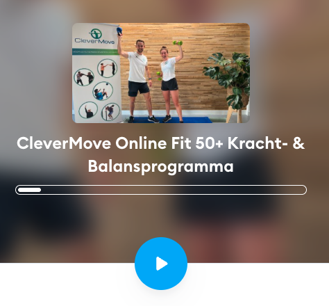 Online Fit 50+ van CleverMove: 24-weekse aanloopcursus kracht- en balanstraining voor thuis