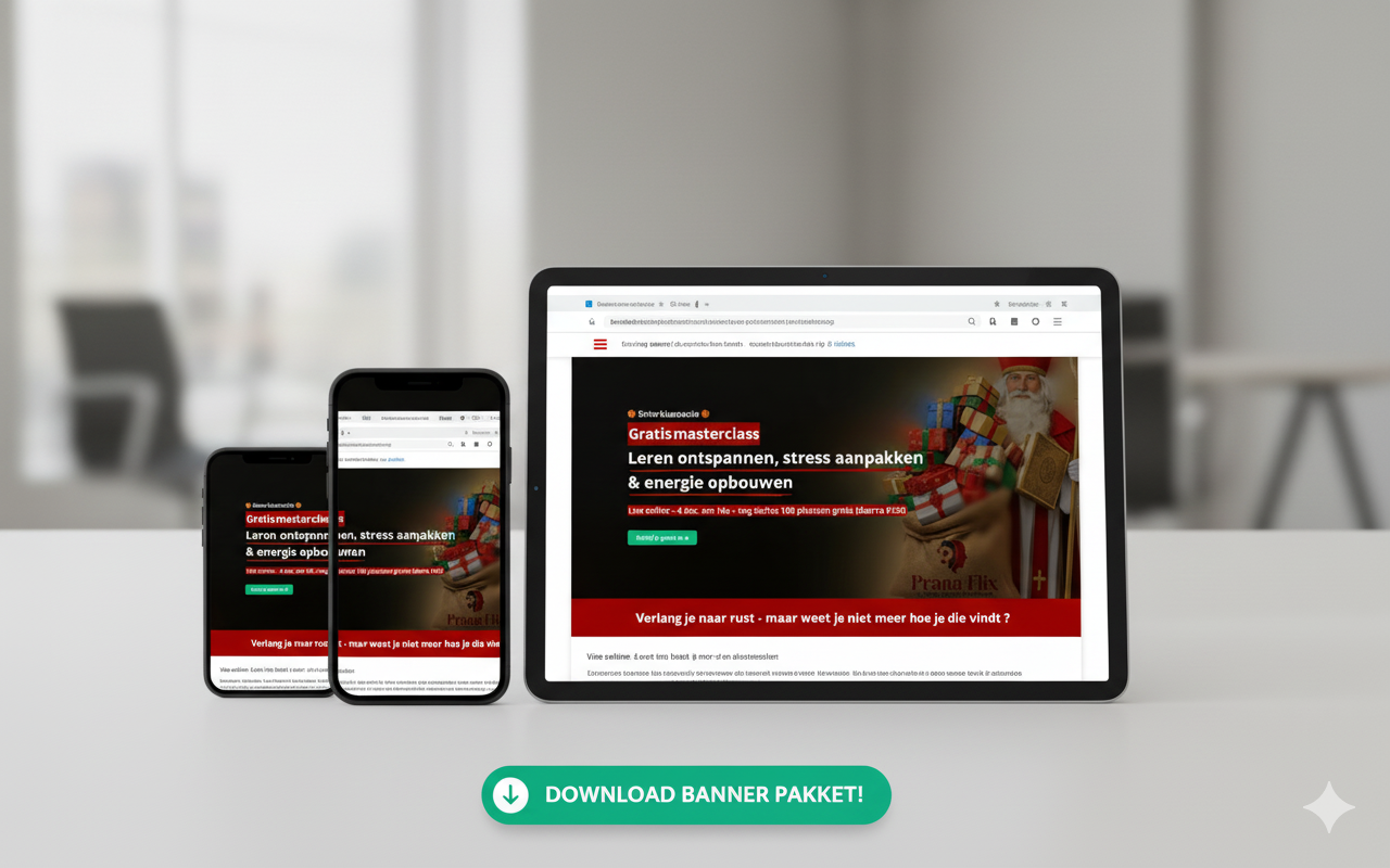 Masterclass - Affiliate Materiaal