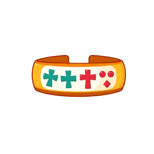 "Colorful bracelet" "Four symbols" "Step by step" "Child friendly" "Durable material" "Faith icons"