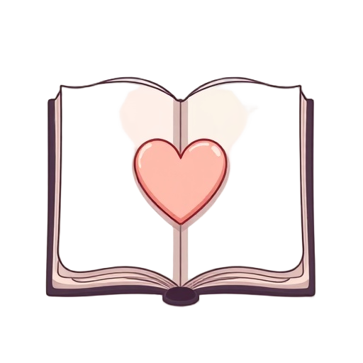 "Rouw-journal" "two-faced book" "heart center" "soft pastels" "gentle textures" "open pages" "blank space" "memories" "emotions" "growth" "support" "care" "unique path" "reversible design" "two sides" "structure and space" "minimalist" "flowing lines" "ha