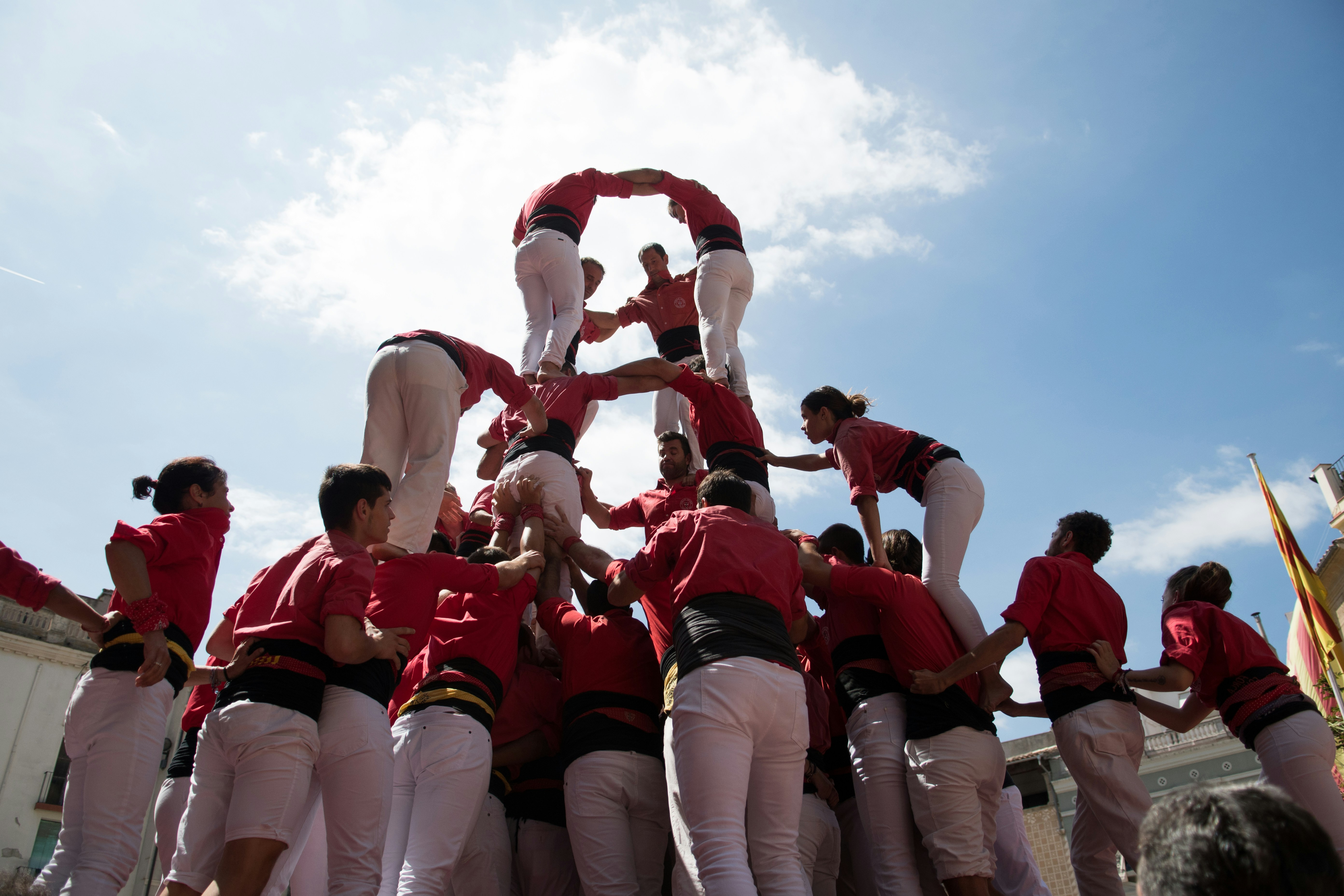 Castellers in Igualada