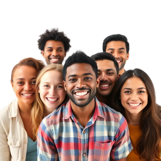 A person smiling to the camera with a white background looking like