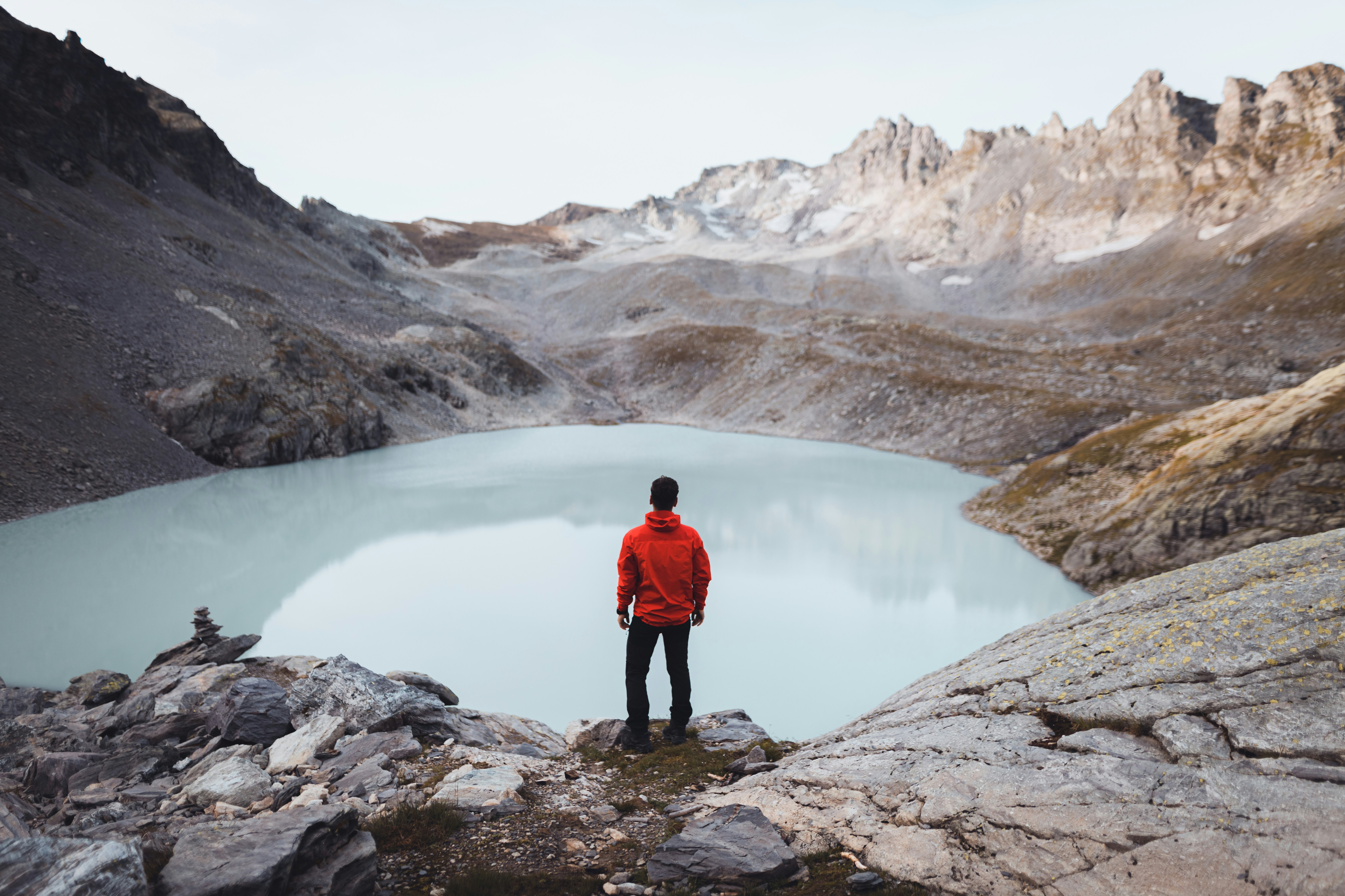 Alpine hiking mountains nature