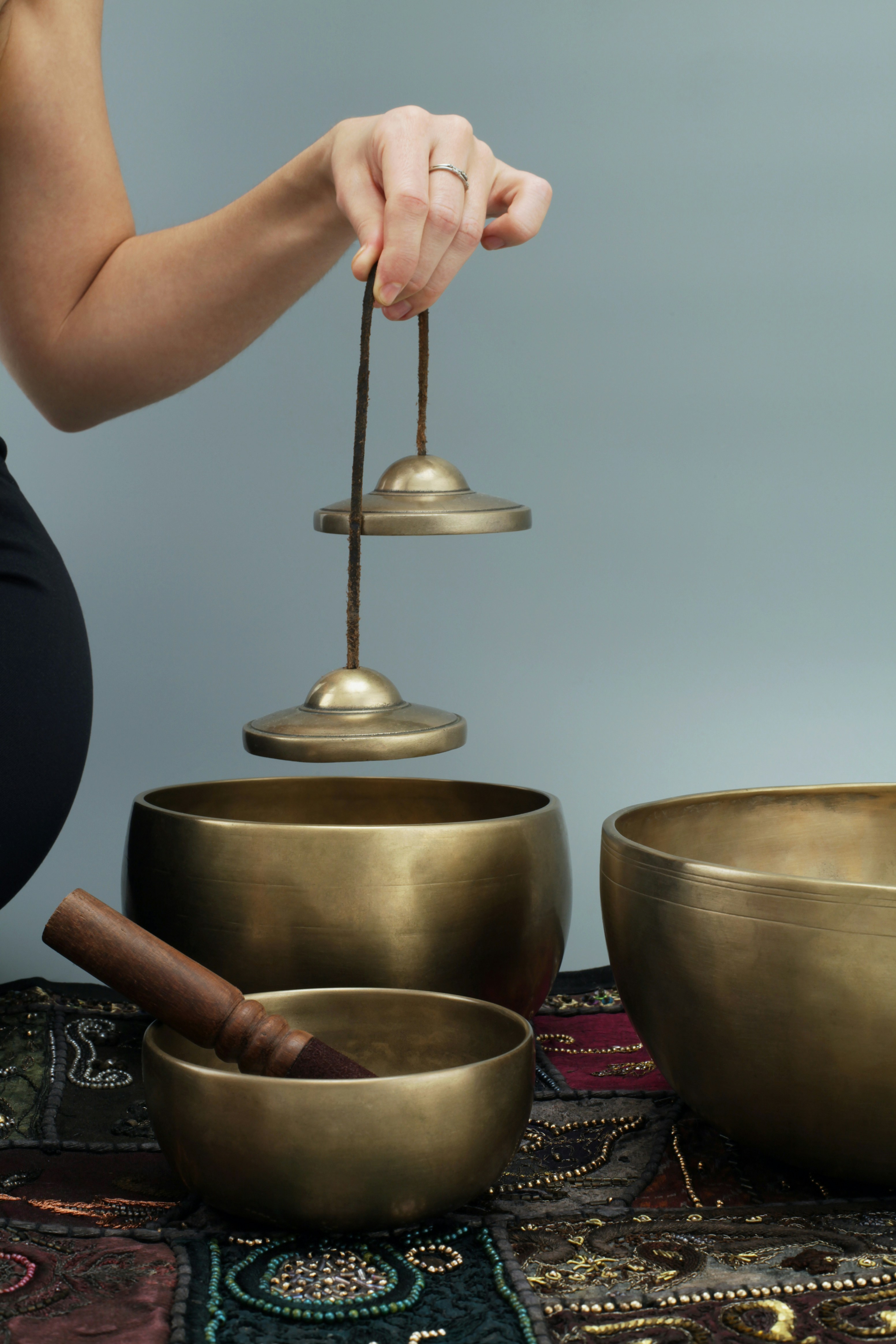 Tibetan Tingsha & singing bowls. Ancient Physical, Mental and Spiritual Practice