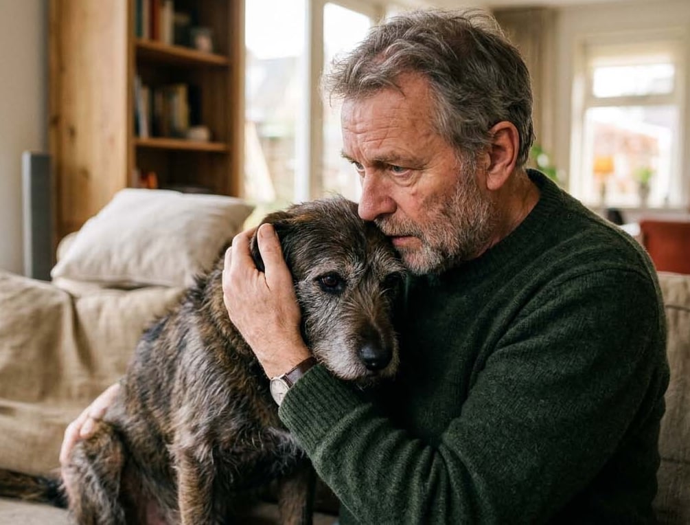 Je kijkt naar je dier er is iets mis