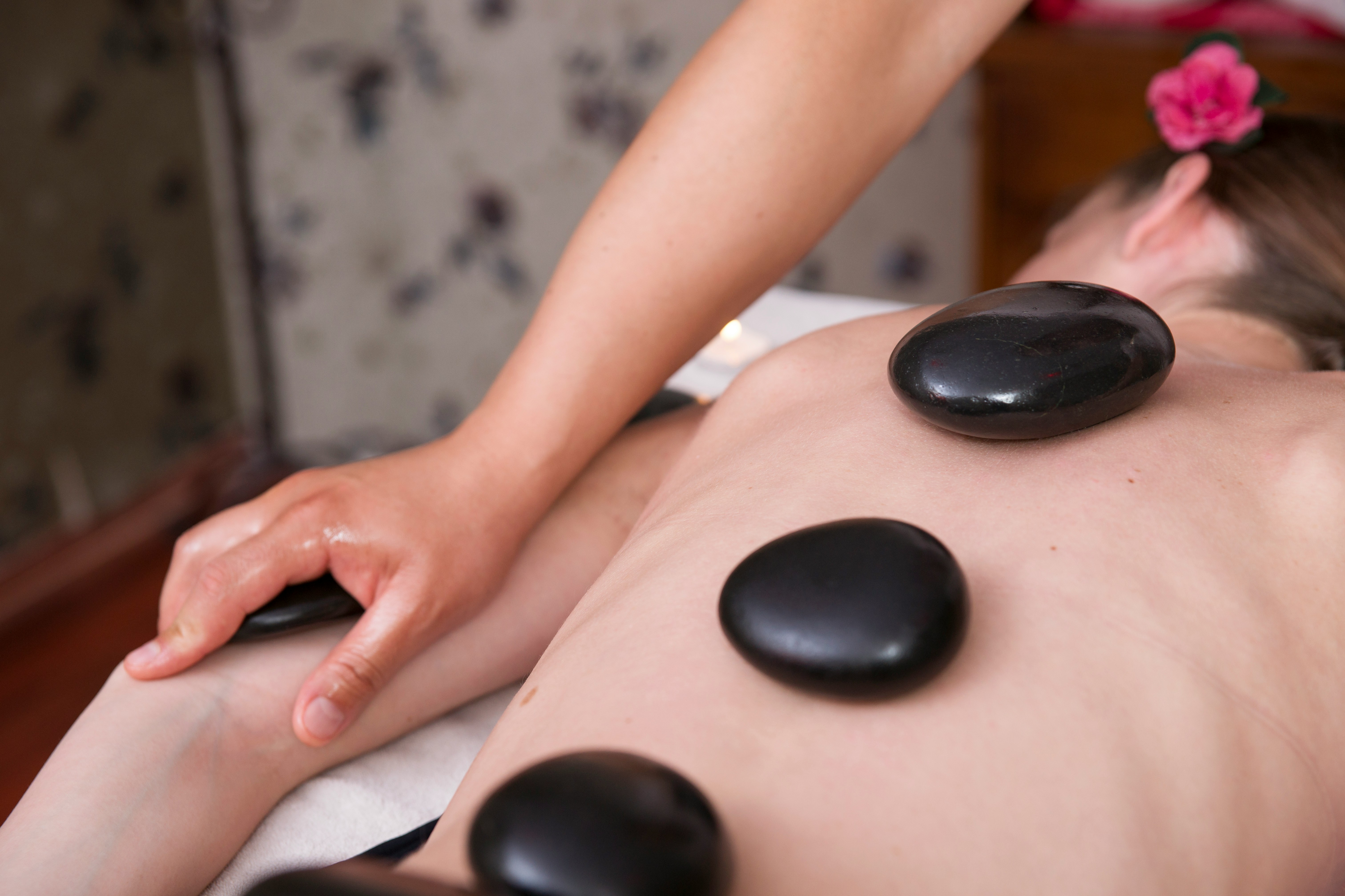 stone massage