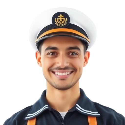 A person smiling to the camera with a white background looking like