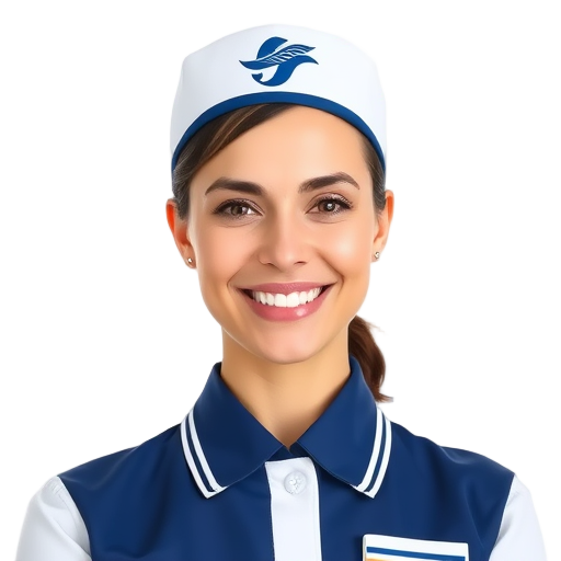 A person smiling to the camera with a white background looking like