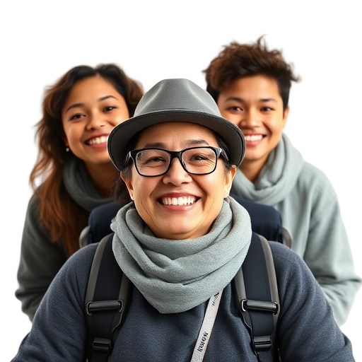 A person smiling to the camera with a white background looking like