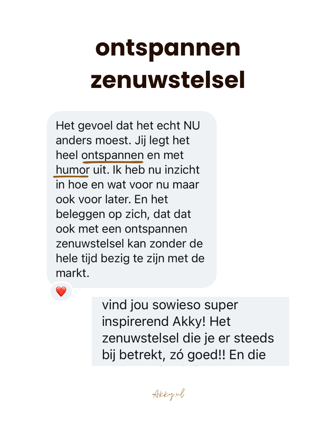 ontspannen zenuwstelsel
