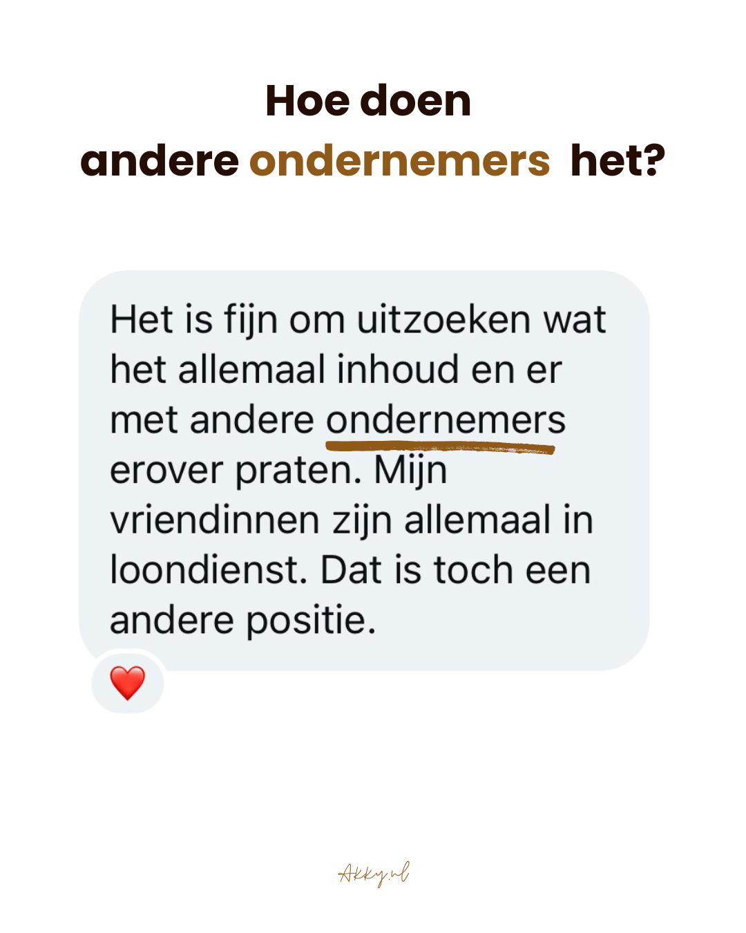 andere ondernemers