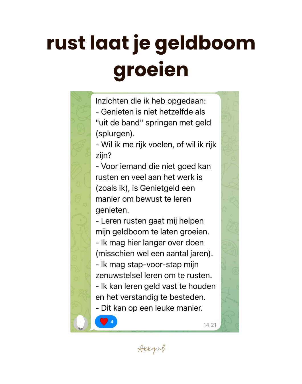 rust geeft groei