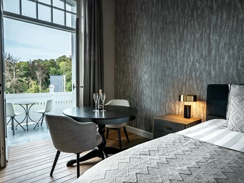 de kamer van Landgoed Altenbroek waar het retreat doorgaat van Qlick