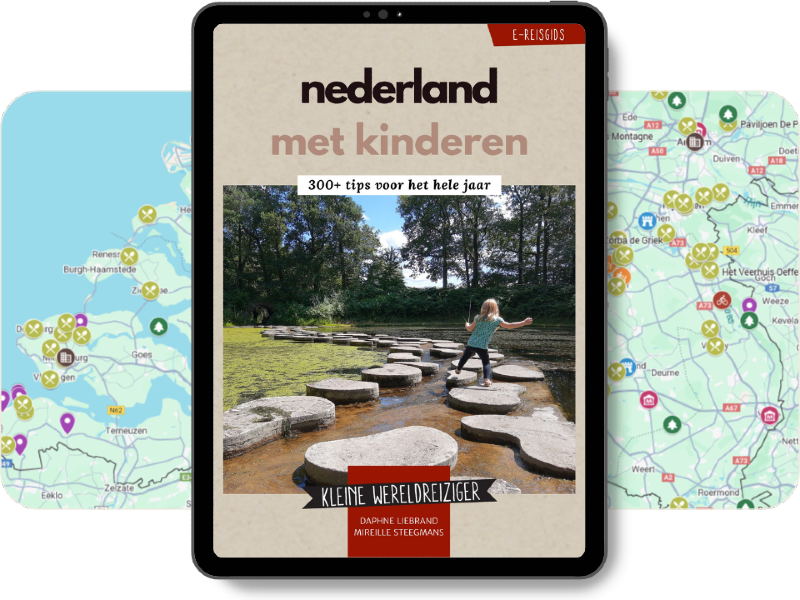 E-gids en interactieve kaart uitjes in Nederland met kinderen