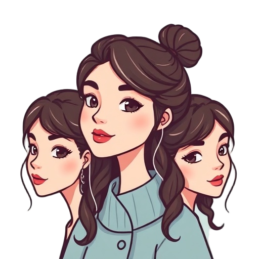 "Three models" "Winter looks" "Hair tools"