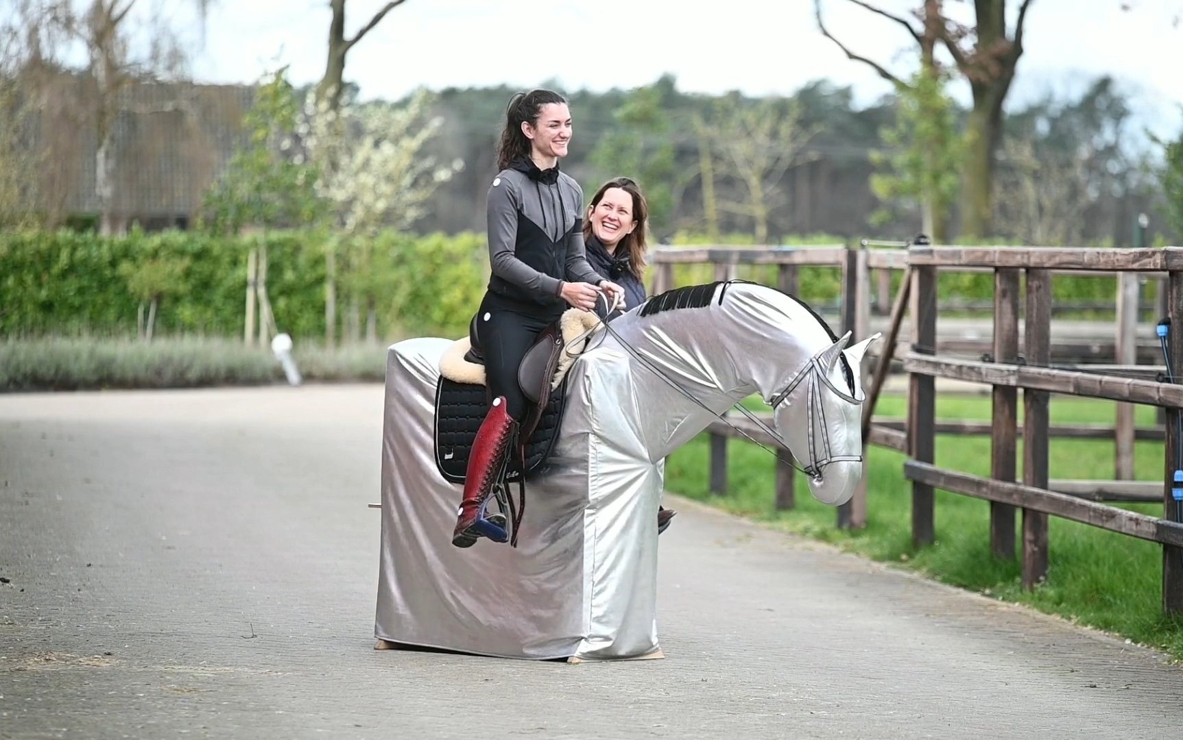 GP amazone Lina Uzunhasan op de Joker