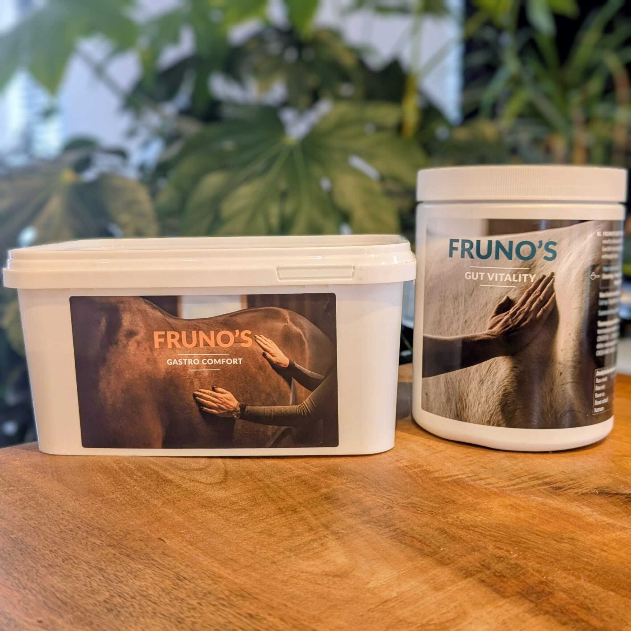 Een supplement voor paarden voor ondersteuning van de maag, darm en spijsvertering